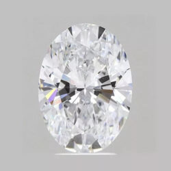 3.01 Carat Oval Brilliant Cut Laboratory Grown Diamond
