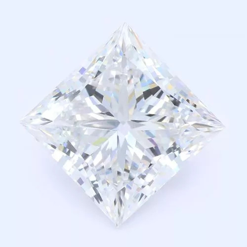 4.46 Carat Princess Brilliant Cut Laboratory Grown Diamond
