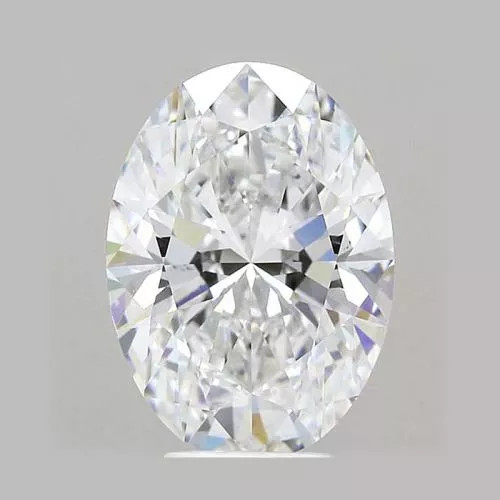 5.08 Carat Oval Brilliant Cut Laboratory Grown Diamond